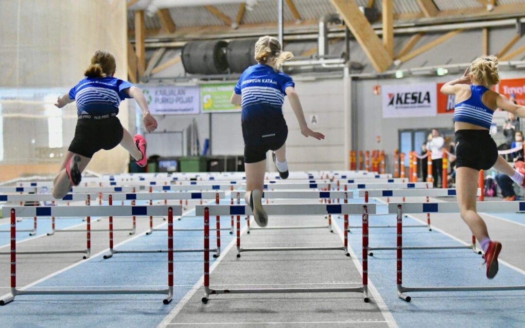 9-15-vuotiaiden piirinmestaruushalleista toistasataa mitalia!