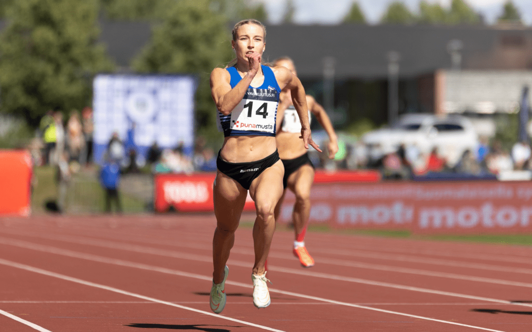 Seitsemän urheilijan joukkueella aikuisten SM-halleihin