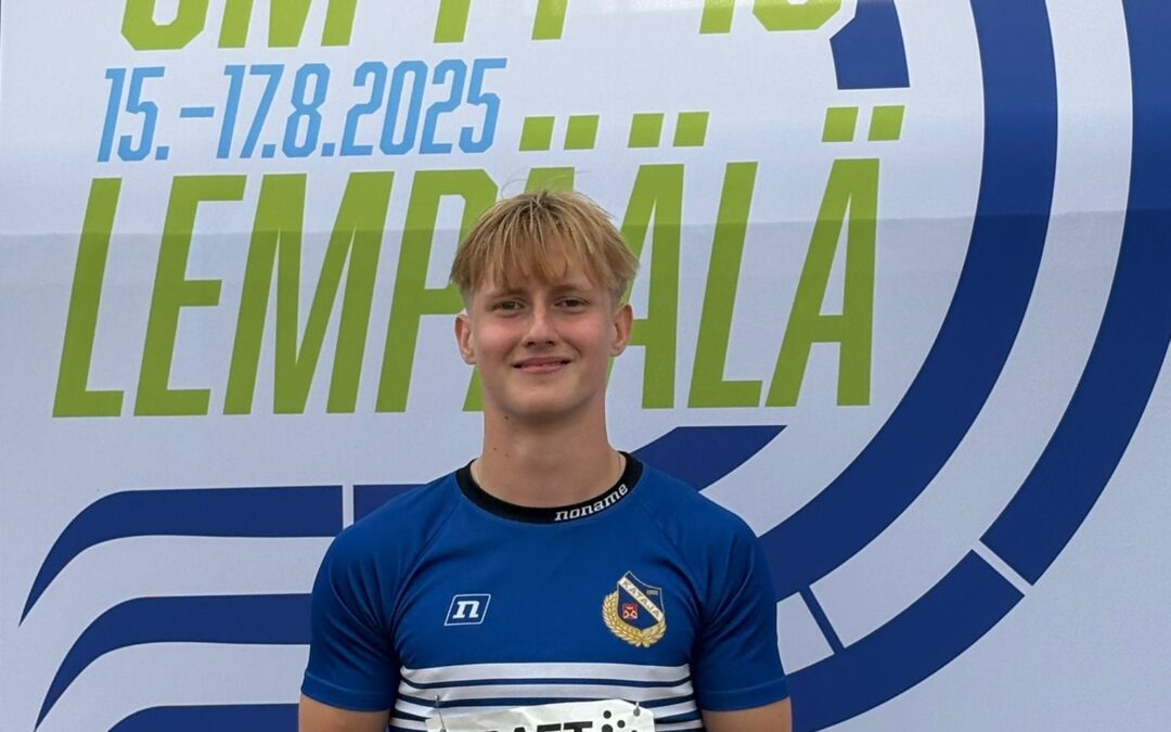Kisaraportti: Viisi mitalia Lempäälästä 14-15-vuotiaiden SM-kisoista, Toivo Takanen kolmoismestariksi!