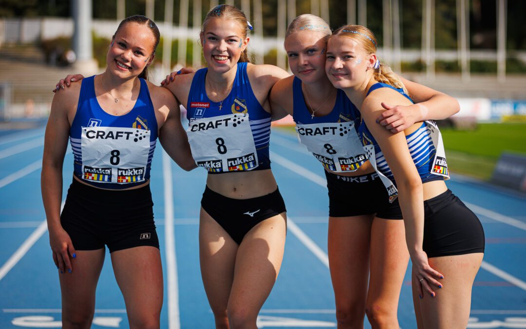 Kisaraportti: Kahden pronssimitalin SM-viestit