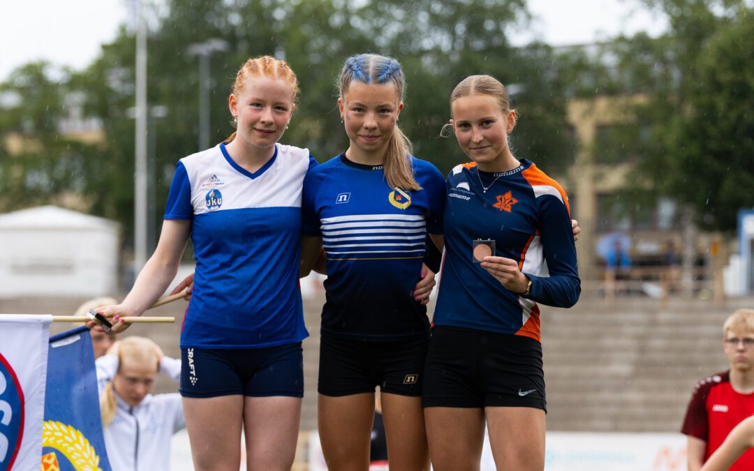 Kisaraportti: Seitsemän mitalia 14-15-vuotiaiden SM-kisoista Mikkelistä!